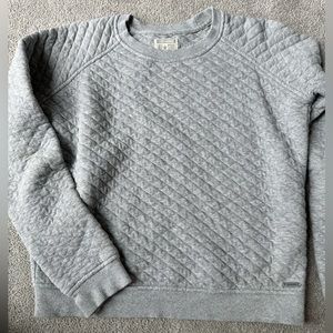 Girls cross pattern crew